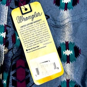 Wrangler girls western top BNWT